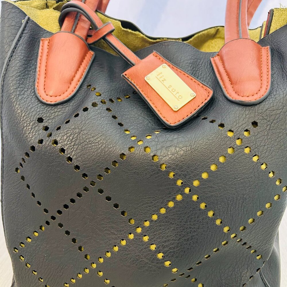 Liz Soto Black Tote Bag - Picture 2 of 7